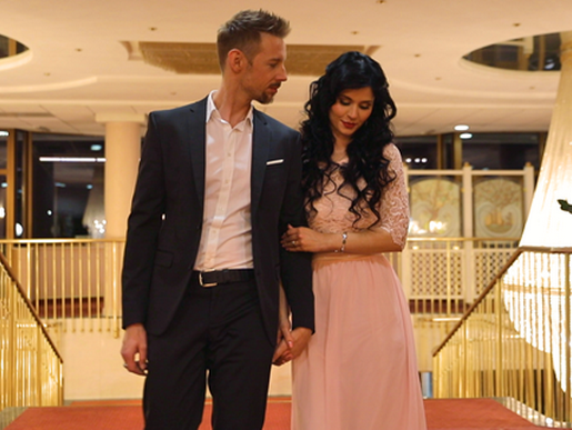 SoulGreg Artist z ženo Nino.