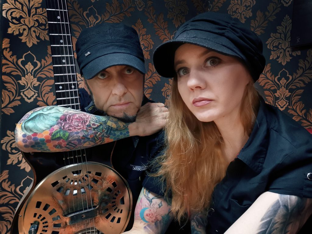 Mark Lemer in Apolonija Šterk (slika: Mark Lemer (osebni arhiv).