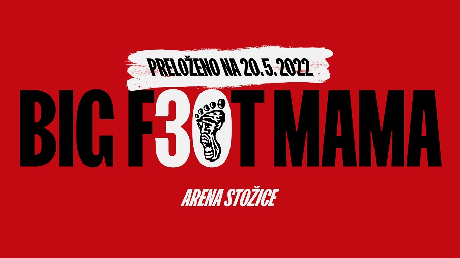 Preložen koncert Big Foot Mame v Areni Stožice