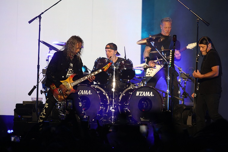 Metallica je odigrala svoj prvi koncert v letu 2022
